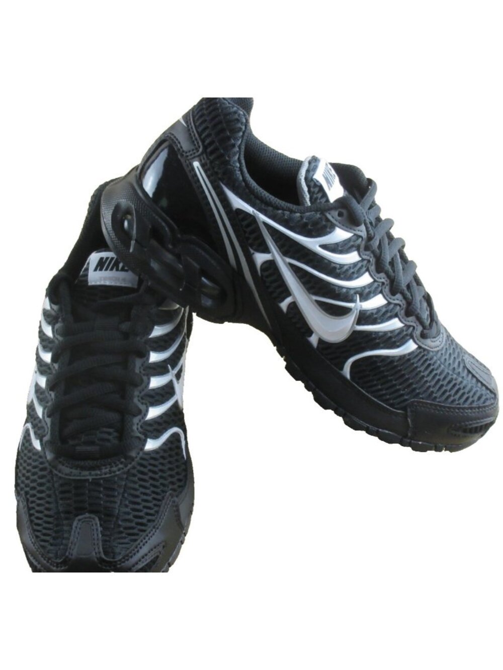 Nike Women's Air Max Torch 4 Running Training Shoes Black White Size 8.5 NIB - Picture 4 of 7